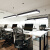 简约现代长条型形LED办公室吸顶灯吊灯造型灯长方形吊线灯圆角写 白色120*30cm*78W 其他