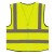 反光背心 可印字反光衣马甲加厚带多袋建筑工地施工环卫年检 荧光黄