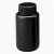 日本NIKKO试剂瓶HDPE塑料瓶圆瓶大口小口黑色避光样品瓶避光液体瓶ASONE亚速旺进口耐酸碱 黑色大口圆瓶 500ml