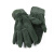 者也（ZYE） 加绒手套 新款手套户外骑行冬季加绒加厚保暖防寒手套训练全指手套 绿色