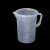 HKNA量杯带刻度量筒奶茶店用具工具塑料计量杯1000ml5000毫升 1000ml带盖