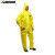 雷克兰/Lakeland ChemMAX4凯麦斯4 标准带帽连体防化服 M码 黄色 1件装 CT4SY428 企业定制