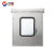 汉展 双层门防雨箱 不锈钢 防雨电箱电气控制箱白色  [201] 400x500x300