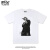 美式复古Justice新专辑同款T恤短袖贾斯汀比伯印花周边男女棉 黑色 XL