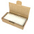 工霸（GONGBA）石笔 白色滑石笔划线笔记号笔 100*10*10mm（5盒）12支/盒 定制