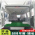 QH夹布塑胶板工业铺地面加线货车厢胶皮耐磨夹线无味绝缘橡胶垫片 绿色3mm18米宽x10米一面光/一面