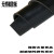 橡胶垫耐油磨防滑黑色工业橡胶板加厚减震胶皮配电房高压绝缘胶垫 黑色优质款1米*1米*5mm