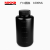 日本NIKKO试剂瓶HDPE塑料瓶圆瓶大口小口黑色避光样品瓶避光液体瓶ASONE亚速旺进口耐酸碱 黑色大口圆瓶 500ml