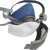 一护 防尘面具 9205A防尘口罩 半面罩头戴式防护面具主体 (含一片1705CN滤棉) 大号