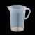 塑料量杯级加厚PP带刻度烧杯厨房烘焙工具奶茶进口VITLAB 2000ml 蓝色刻线