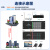 慧谷 电话光端机PCM语音光端机光纤收发器延长器 128路电话+2路百兆网络20公里 HG-81128P2E FC圆口