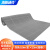 海斯迪克 HK-596 内六角镂空隔水垫 游泳池防滑垫PVC耐磨型地垫地毯 灰色0.9m宽×15m(整卷)