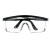 电焊眼镜焊工专用防打眼防强光紫外线电弧焊接氩弧焊劳保男护目镜 透明3付(非焊接用)(送眼镜袋+布
