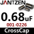 丹麦Jantzen 400V Cross发烧级分频器耦合电容音频0.33uF~330uF 0 0.68uF/400V/一只