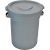 K5466塑料垃圾桶 圆形带盖 货期15天 单位个 K5466 15天议价
