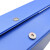 南国威利A800档案盒加厚带铁夹资料盒A4磁扣档案盒A801档案文件盒 A777无夹天蓝8.8cm