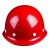 安全帽工地施工劳保头盔领导监理工程防护帽男玻璃钢型电力帽印字 桔红色（V型玻璃钢型）