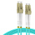 利合光电（LHG）LC-LC多模万兆双芯光纤跳线OM4低烟无卤两端双头跳纤连接尾纤 25米