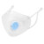 星工（XINGGONG）儿童KN95口罩 防雾霾工业粉尘花粉硅胶鼻夹独立包装 白色 10只