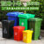 环卫户外分类商用垃圾桶塑料加厚垃圾箱大号小区物业带轮盖240L升 120升加厚【轮+盖】 绿色