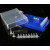 DYQT0.2ml96孔离心管盒ep管盒冰盒pcr管盒八连管盒PCR板架8/12连管盒 粉红色(带盖)