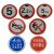 驼铃纵横 JS-600 交通标志牌 圆牌三角牌交通标识反光标牌限速牌限高指示禁令警告组合标志 限宽2米