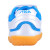 STIGA斯帝卡斯蒂卡儿童乒乓球鞋男童女童专业旋钮透气防滑训练运动鞋 CS-3321 白蓝色 魔术贴款 34_220mm