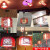 御舵中式小吊灯 火锅饭店餐厅吧台灯具 走廊过道阳台中国风创意红灯笼 吉祥如意30cm/中号