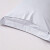 富安娜（FUANNA）枕头套 单件纯棉贡缎枕套简约纯色 一对装 多色可选 慢享灰-40支纯棉 74*48cm(一对装)