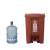 庄太太 【45L脚踏蓝色可回收物】上海脚踏垃圾桶干湿分离垃圾分类垃圾桶