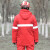 谋福（CNMF）255 红色冬季救援棉服 户外抢险防水透气应急服装 搜救消防反光衣 （冬季救援棉服2XL码）