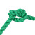 鸣固 尼龙绳 塑料绳耐磨物流绳户外手工编织货车捆绑绳绿色绳子18mm（50米/捆）