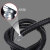 创优捷 包塑金属波纹软管 NJ75 内径75mm 黑色 1米 国标加厚阻燃镀锌电线电缆保护套管