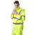博迪嘉 CN032新款雨衣套装 反光透气雨衣防寒服工作服 荧光黄色 M码1套 企业定制