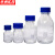 京洲实邦 实验室密封蓝盖试剂瓶【1个透明1000ml】ZJ-1181