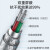 Z-TEK USB转RS422/RS485串口线 ZE724 db9针转接线工业级转换器 DB9公头5米