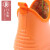 Maruryo良牌日本制进口舒适时尚雨靴晴雨两穿防滑低跟可爱水鞋女士套鞋 橙色 M(37/38码可穿)