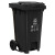 科力邦（Kelibang） 户外垃圾桶 大号加厚100L脚踏垃圾桶商用分类垃圾桶塑料环卫垃圾桶带盖 KB1068 灰色