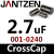 丹麦Jantzen 400V Cross发烧级分频器耦合电容音频0.33uF~330uF 0 2.7uF/400V/一只