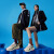 阿迪达斯 （adidas）「泡泡鞋」HI-TAIL经典复古运动鞋男女adidas阿迪达斯三叶草 灰/浅绿/米白 35.5 215mm