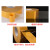 阿力牛 ABZ21 网格纤维双面胶 可模切强粘地毯胶布透明网格玻璃耐高温  布基胶带50mm*100米(1卷)