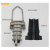 SNAYN  NXJG型四芯集束耐张线夹高低压挂板拉杆式电力金具NXJG-185-2401KV 