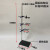 大号铁架台 加厚标准全套 高60厘米方座支架 化学实验室 教学仪器 夹