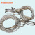 起重吊索具/钢丝绳成套吊具/环头绳/手编钢丝绳吊具12MM1米-10米 12mm*10米