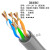 定制高速超五六类POE监控室内外双屏蔽千兆网线整箱 超五类无氧铜0.51-灰 305m