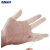 海斯迪克 加厚防滑护指耐磨乳胶手指套 米白色2.7cm/M码【100只】