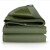 鑫亨达（XINHENGDA）加厚耐磨户外防晒有机硅单面挂胶帆布防雨布军绿色600g/m²  3米×4米1块