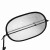 金贝双面手提摄影反光板 椭圆形金银黑白柔五合一反光板补光板 圆形便携折叠挡光板打光柔光板拍照器材 RBJ-130反光板支架