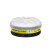 思创科技 圆形螺纹口滤毒盒LDY立体防尘圆形滤棉 LDY7号滤毒盒(2只含棉和盖）