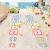 数字贴纸编号0-9 儿童跳房子飞机跳格子数字游戏幼儿园地面地板贴纸方格小脚印地贴 N款·有趣的它们 超大